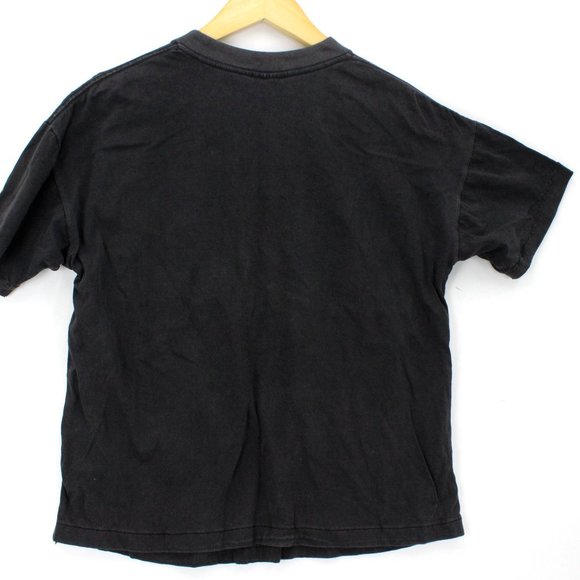 Vintage BJ Design Concepts T-Shirt Women's Black Short Sleeve Graphic One Size - Picture 7 of 10
